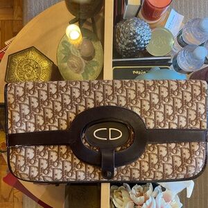 Vintage Christian Dior Trotter Tote Bag